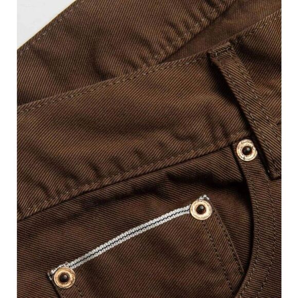 Taylor Stitch The Democratic All Day Pant Mens 29 In Espresso Brown Selvage NEW - Picture 8 of 11